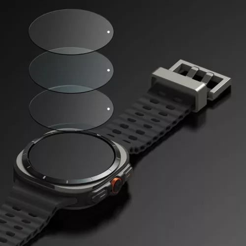 RINGKE SLIM & TEMPERED GLASS GALAXY WATCH ULTRA (47 MM) CLEAR tok + ü-8809961787713 7 kép