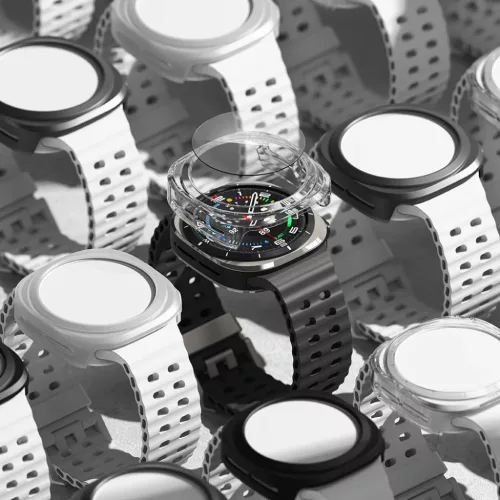 RINGKE SLIM & TEMPERED GLASS GALAXY WATCH ULTRA (47 MM) CLEAR tok + ü-8809961787713 8 kép