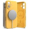 Ringke Silicone Magnetic Magsafe Iphone 16 Sárga Tok-8800274960633 1 kép