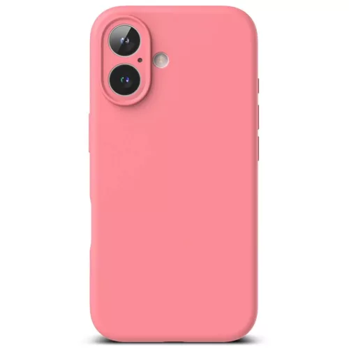 Ringke Silicone Magnetic Magsafe Iphone 16 Pink Tok-8800274960657 3 kép