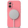Ringke Silicone Magnetic Magsafe Iphone 16 Pink Tok-8800274960657 4 kép