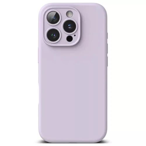 Ringke Szilikon Mágneses Magsafe Iphone 16 Pro Max Világos Lila Tok-8809961789700 3 kép
