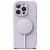 Ringke Szilikon Mágneses Magsafe Iphone 16 Pro Max Világos Lila Tok-8809961789700 4 kép