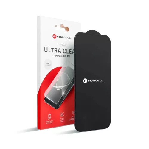 Forcell Ultra Clear üvegfólia - iPhone 16 Pro Max fekete-5903396316388 4 kép