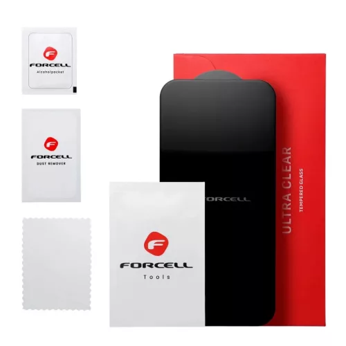 Forcell Ultra Clear üvegfólia - iPhone 16 Pro Max fekete-5903396316388 7 kép