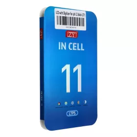   LCD Kijelző iPhone 11 digitizerrel fekete (ZY-LTPS) IC áthelyezhető