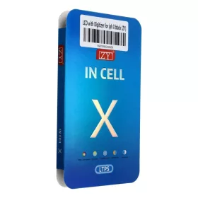 LCD képernyő iPhone X-hez digitalizálóval fekete (ZY-LTPS)-5903396248689 1 kép