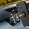 Szilikon gyűrűs tok iPhone 16 Pro Max fekete-5903396307355 2 kép