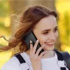 Szilikon gyűrűs tok iPhone 16 Pro Max fekete-5903396307355 4 kép