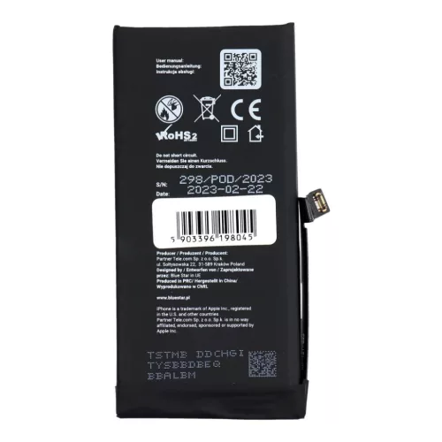 BLUE STAR HQ akkumulátor IPHONE 12 Mini-hez 2227 mAh-5903396198045 3 kép