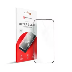 Forcell Ultra Clear üvegfólia - iPhone 16 fekete-5903396316869 2 kép