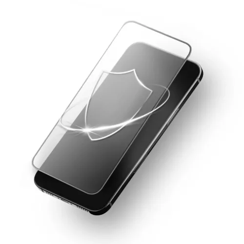 Forcell Ultra Clear üvegfólia - iPhone 16 fekete-5903396316869 7 kép