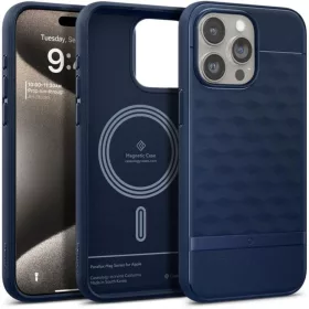   Caseology Parallax Mag Magsafe Iphone 15 Pro Max Midnight Blue Tok