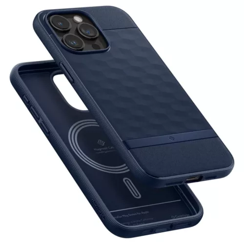 Caseology Parallax Mag Magsafe Iphone 15 Pro Max Midnight Blue Tok-810083833538 8 kép