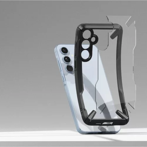 RINGKE FUSION X GALAXY A55 5G FEKETE tok-8809961784767 6 kép