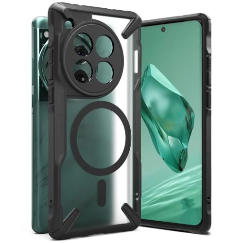 Ringke Fusion X Mágneses Magsafe Oneplus 12 Matt Fekete Tok-8809961785689 1 kép