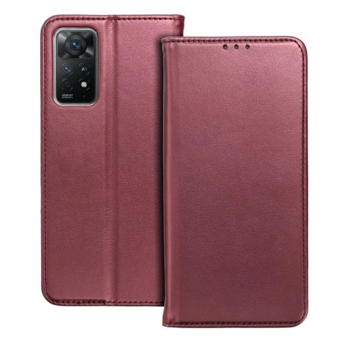 SMART MAGNETO fliptok XIAOMI Redmi Note 13 Pro 5G burgundy-5903396278525 1 kép