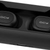 QCY T1C TWS vezeték nélküli fülhallgató Bluetooth 5.0 fekete-6957141405772 6 kép