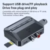 HIGI T59 bluetooth audio adó / vevő AUX 3.5mm adapter + microSD, USB- 4 kép