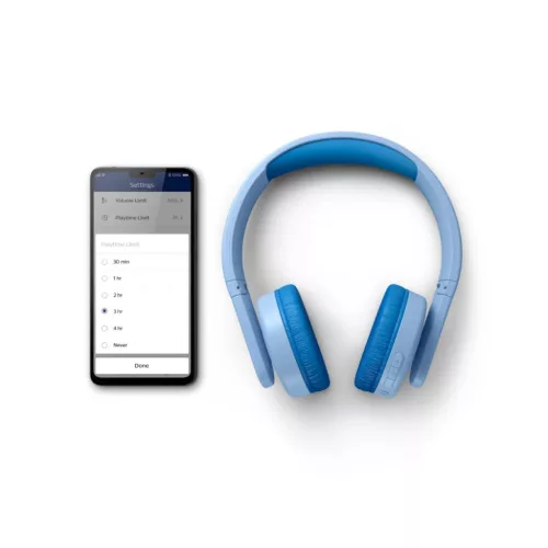 Bluetooth fejhallgató Philips Gyerekeknek, Kék TAK4206BL/00-4895229117549 7 kép