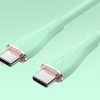 Vention TAWGG USB-C 2.0 - USB-C kábel 1,5m PD 100W Világos Zöld Szi-6922794768963 2 kép