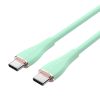 Vention TAWGG USB-C 2.0 - USB-C kábel 1,5m PD 100W Világos Zöld Szi-6922794768963 5 kép