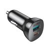 Choetech autós szivargyújtós gyorstöltő USB Type C PD / USB QC3.0-6971824978735 6 kép