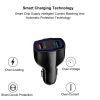 Univerzális szivargyújtós autós töltő 2xUSB és 1x USB Type-C QC- 2 kép