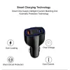 Univerzális szivargyújtós autós töltő 2xUSB és 1x USB Type-C QC- 2 kép