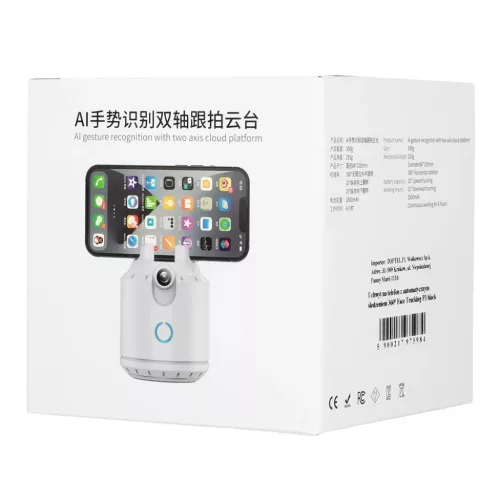 Telefon tartó 360° arc követéssel P3 fekete-5900217975984 8 kép