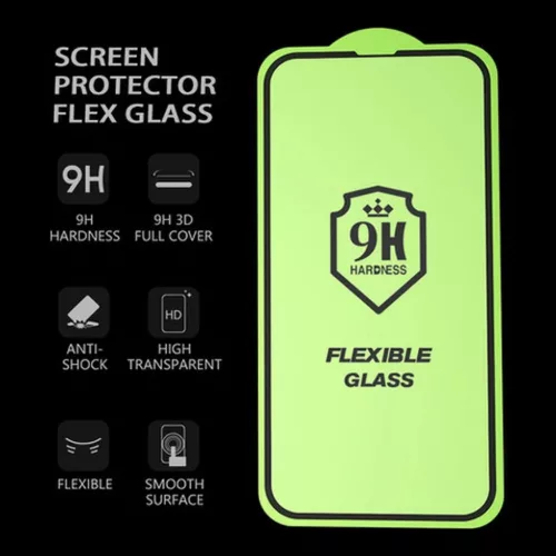 Bestsuit Flexible Hybrid Glass 5D Apple iPhone 16 fekete üvegfólia-5903396315190 8 kép