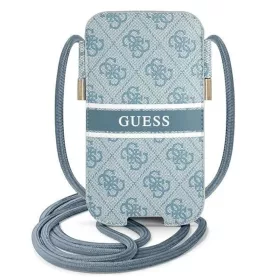   Guess Kézitáska GUPHL4GDBL 6.7" kék/kék kemény tok 4G Stripe