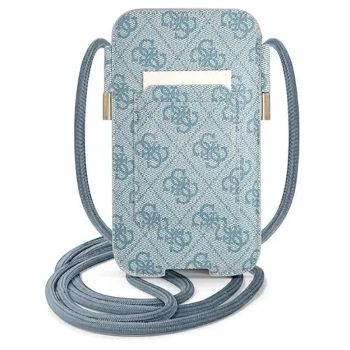 Guess Kézitáska GUPHL4GDBL 6.7" kék/kék kemény tok 4G Stripe-3666339031732 2 kép