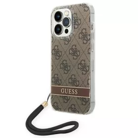 Guess GUOHCP14XH4STW iPhone 14 Pro Max 6.7" barna / barna keménytok 4-3666339093860 1 kép
