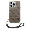 Guess GUOHCP14XH4STW iPhone 14 Pro Max 6.7" barna / barna keménytok 4-3666339093860 2 kép