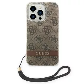 Guess GUOHCP14XH4STW iPhone 14 Pro Max 6.7" barna / barna keménytok 4-3666339093860 2 kép