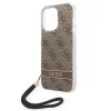 Guess GUOHCP14XH4STW iPhone 14 Pro Max 6.7" barna / barna keménytok 4-3666339093860 5 kép