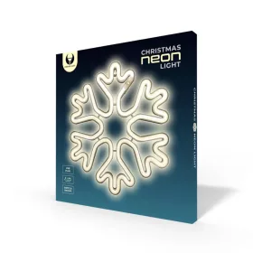Neon LED KARÁCSONYI HÓPEHELY fehér FLNE20 Forever Light-5907457702301 2 kép