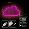Neon LED Fény FELHŐ rózsaszín NNE25 Neolia-5907457773486 6 kép