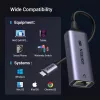 Ugreen CM648 USB-C to RJ45 Ethernet 2.5G adapter - szürke-6941876220526 8 kép
