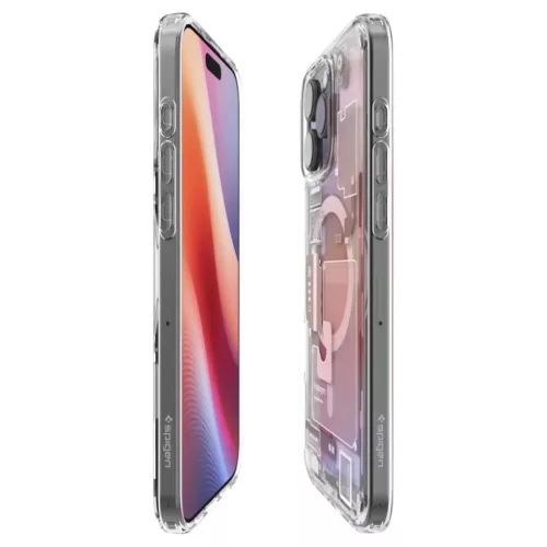  iPhone 16 Pro Zero One Natural Titanium Spigen Ultra Hybrid Mag Magsa-8809971230490 3 kép