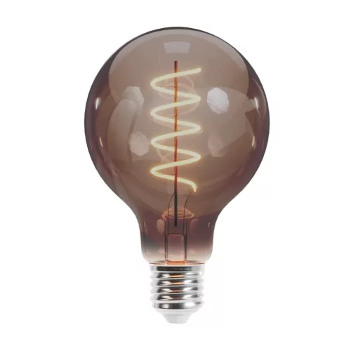 LED Izzó Filament E27 G95 4W 230V 2000K 250lm SF füstös Forever Lig-5900495945310 2 kép
