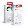 FORCELL F-ENERGY Mini Power Watch powerbank 1A 2,5W 1200 mAh fehér-5903396229268 1 kép