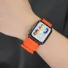 FORCELL F-DESIGN FA05 nylon szíj Apple Watch 38 / 40 / 41 mm zöld-5903396291609 2 kép