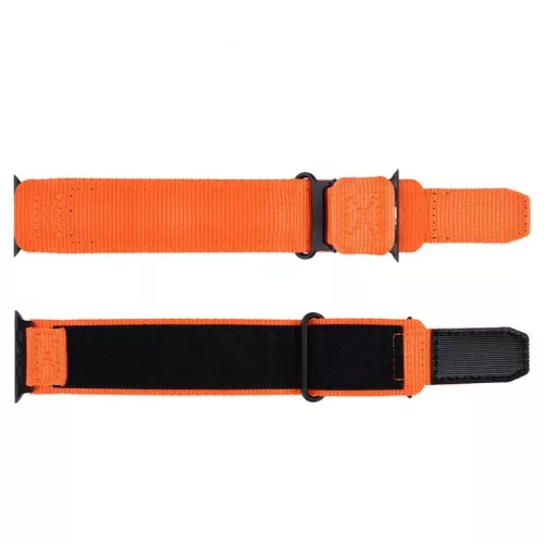 FORCELL F-DESIGN FA05 nylon szíj Apple Watch 38 / 40 / 41 mm zöld-5903396291609 4 kép