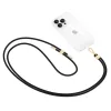 Tech-protect C2s Rope Crossbody Pánt Fekete/arany-5906302312061 2 kép