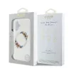  iPhone 16 Plus Átlátszó Guess IML Flowers Wreath MagSafe tok-3666339311438 8 kép