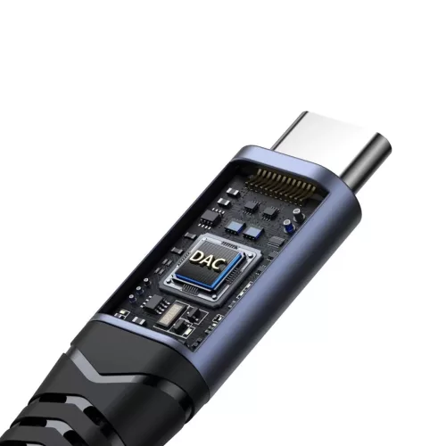 Joyroom SY-C02 2in1 DAC adapter USB-C to USB-C / 3.5 mm mini jack - fe-6956116773861 3 kép
