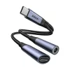 Joyroom SY-C02 2in1 DAC adapter USB-C to USB-C / 3.5 mm mini jack - fe-6956116773861 7 kép