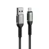 FORCELL F-ENERGY C257 USB A - Lightning kábel 2,4A 12W Cafule 1,2 m f-5903396298325 2 kép